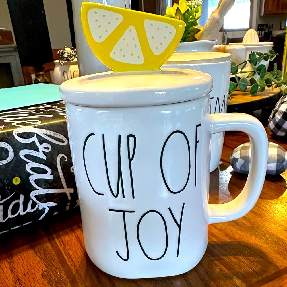 Rae Dunn cup of joy mug